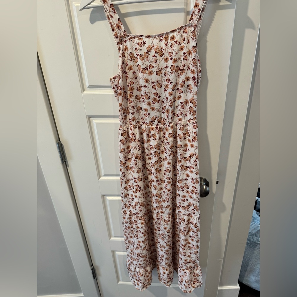Blush Floral Dress